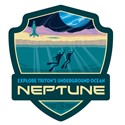 Neptune Scuba Diving on Triton Emblem Sticker