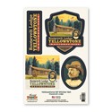 Yellowstone NP Roosevelt Lodge Sticker Set