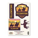 Yellowstone NP Roosevelt Lodge Riders Sticker Set