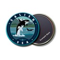 Salish Sea Circle Magnet
