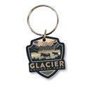 Glacier NP Moose Emblem Wood KR