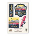 Palm Springs CA Mid-Century VC Sticker Set