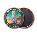 Palm Springs California Dreaming Circle Magnet