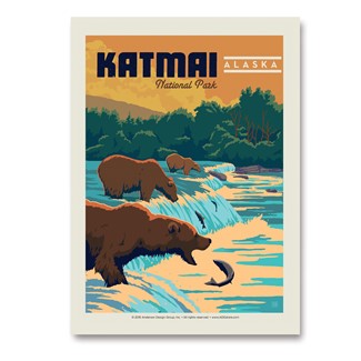 Katmai NP Vertical Sticker