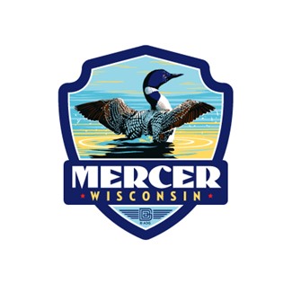 WI Mercer Loons Emblem Sticker