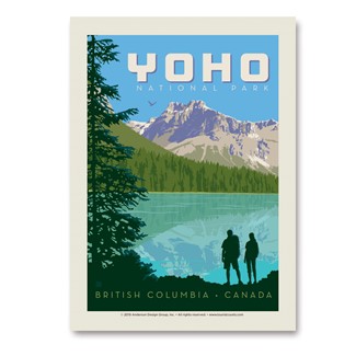 Canada Yoho NP Vert Sticker