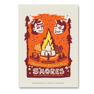 Shenandoah S'mores Vert Sticker