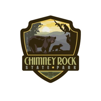 Chimney Rock State Park Emblem Magnet