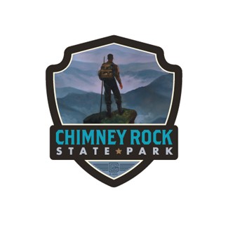 Chimney Rock State Park Emblem Magnet