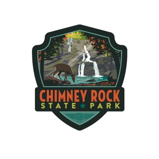 Chimney Rock State Park Emblem Magnet