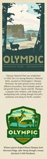 Olympic National Park Bookmark