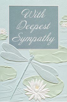 Damselfly Sympathy (SY) Folded - W/Env