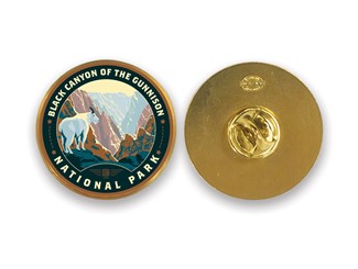 Black Canyon of the Gunnison NP Circle Pin