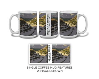 Indiana Dunes NP Lake Breeze Mug