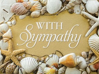 Seaside Sympathy (SY) Petite Folded - W/Env