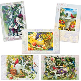 Backyard Garden 30 Card Occasion Assortment