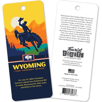 WY State Pride Bookmark