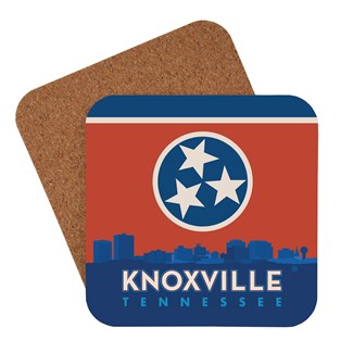 State Flag Knox Skyline Coaster