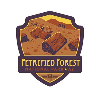 Petrified Forest NP Emblem Magnet