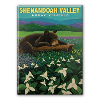 Shenandoah Valley Luray Sleeping Bear Magnet