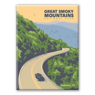 Gatlinburg TN Fall Parkway Magnet