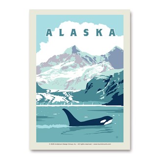Alaska Vert Sticker