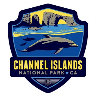 Channel Islands Emblem Sticker