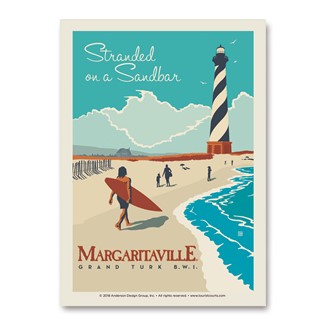 Margaritaville Vert Sticker