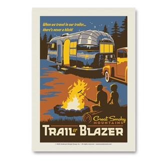 Great Smoky Mountain Trailer Blazer Vert Sticker