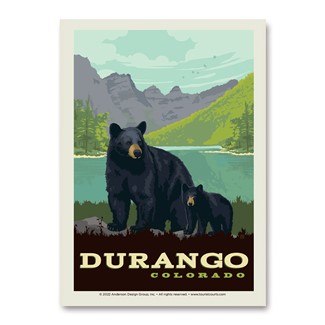 Durango CO. Bears Vert Sticker
