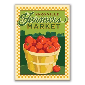 Farmers Market Knoxville Magnet