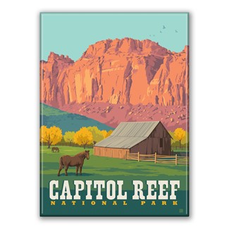 Capitol Reef NP Fruita Barn Magnet