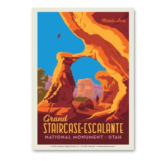 Grand Staircase Escalante National Monument Vert Sticker
