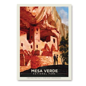 Mesa Verde NP Cliffside Treasure Vert Sticker