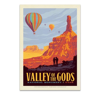 Valley of the Gods Postcard