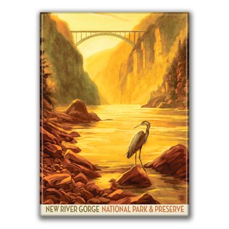 New River Gorge NP and Preserve Daybreak Magnet