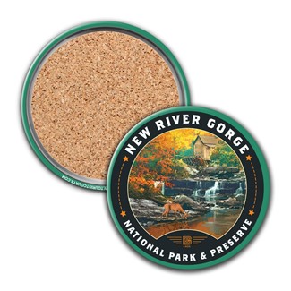 New River Gorge NP & Preserve Fall Colors Circle Coaster