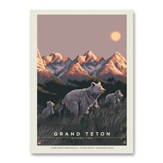 Grand Teton NP Cub Scouts Vertical Sticker