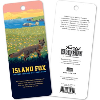 Channel Islands NP Island Fox Bookmark