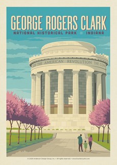 George Rogers Clark Memorial Postcard