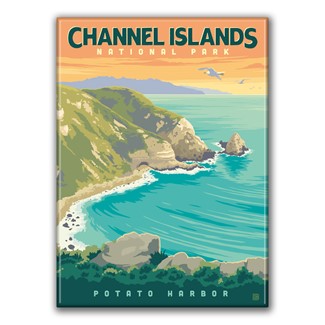 Channel Islands NP Potato Harbor Magnet