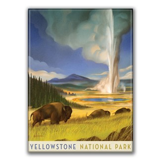 Yellowstone NP Wonderland Magnet