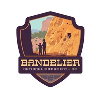 Bandelier National Monument Emblem Magnet