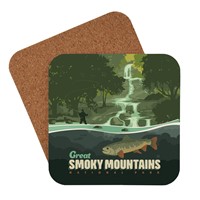 Great Smoky Mountain NP Speckled Trout Coaster