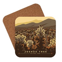 Joshua Tree NP Golden Hush Coaster