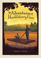 The Adventures of Huckleberry Finn Postcard