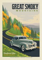 Great Smoky National Park Hwy 441 Postcard