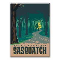 Rocky Mountain NP Sasquatch Magnet