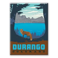 Durango CO Fox Magnet