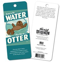 Jump In The Water Otter Bookmark